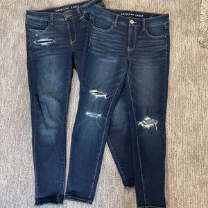 American Eagle jegging bundle lot 6 short